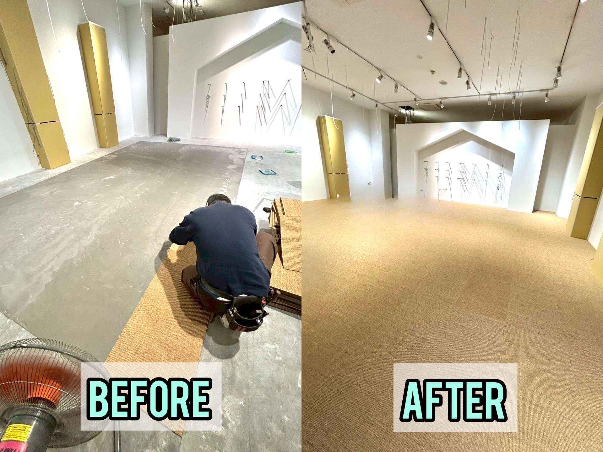 快適なショッピングのかげに丁寧な下地作りあり！